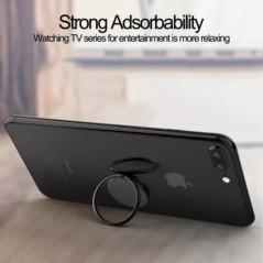 Suport magnetic rotativ pentru telefon mobil pentru iPhone Samsung Suport de suport pentru telefon cu inel metalic pentru mașină