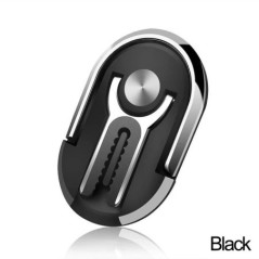 Suport magnetic rotativ pentru telefon mobil pentru iPhone Samsung Suport de suport pentru telefon cu inel metalic pentru mașină