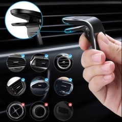Suport magnetic pentru telefon pentru mașină, ventilație de aer