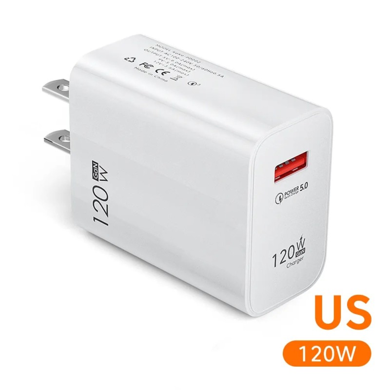 Încărcător USB Încărcare rapidă QC3.0 Cablu USB C Cablu tip C Încărcător pentru telefon mobil pentru iPhone Huawei Samsung Xiaom