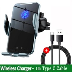 Încărcător de mașină fără fir 30W Suport magnetic pentru telefon auto auto pentru iPhone 14 13 12 X XR Samsung Suport de încărca