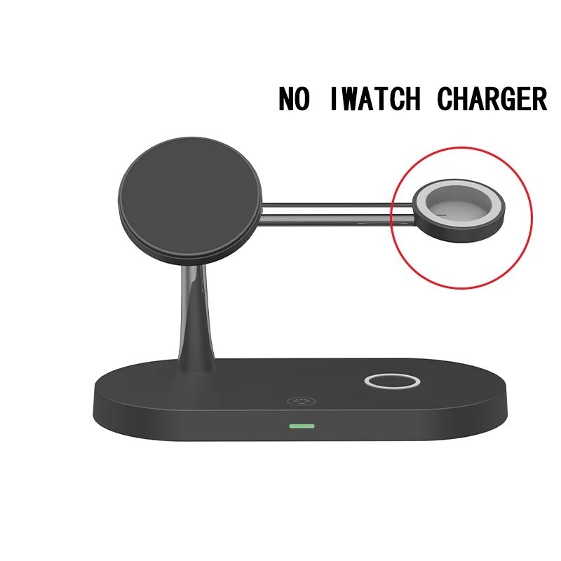 Încărcător wireless magnetic 3 în 1 pentru iPhone 14 13 12 Pro Max Stație de încărcare pentru Apple Watch 8 7 6 5 Airpods Pro 2 