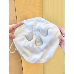 Prosop compresă fierbinte ureche agățată moale prietenos cu pielea încălzire cu abur compresă caldă rece prosop de față compresă