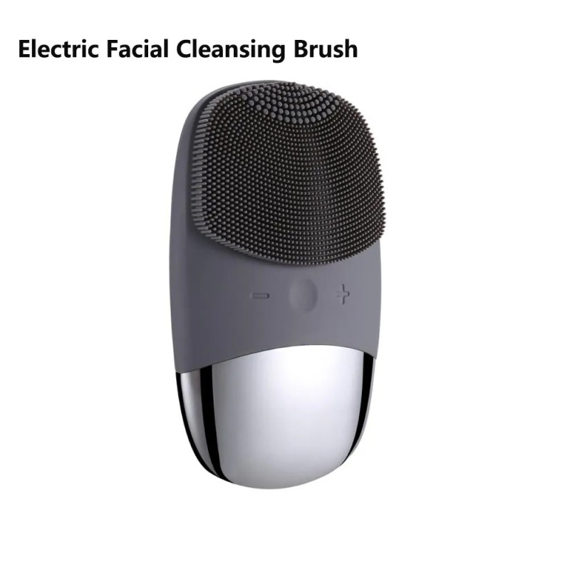 Perie electrică de curățare a feței Sonic Electric Facial Cleanser Perie de curățare a feței Scrubber pentru piele Masaj de piel