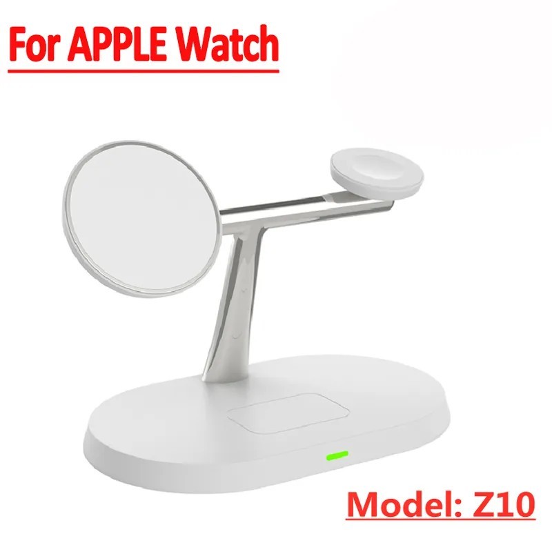 Suport de încărcare fără fir magnetic 3 în 1 30W Macsafe pentru iPhone 15 14 13 12 Apple Watch 8 7 6 Airpods Pro Stație de încăr