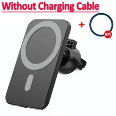 Încărcător magnetic de mașină fără fir de 30W MacSafe pentru iPhone 15 14 13 12 Pro Max Xiaomi Samsung Suport pentru telefon cu 