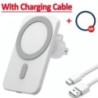 Încărcător magnetic de mașină fără fir de 30W MacSafe pentru iPhone 15 14 13 12 Pro Max Xiaomi Samsung Suport pentru telefon cu 