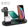 30W 7 în 1 suport pentru încărcător fără fir pentru iPhone 14 13 12 11 XR Apple Watch Airpods Pro iWatch 8 7 6 Stație de andocar