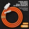 Cablu USB tip C de încărcare rapidă 120W 7A Cablu cot cu rotație de 180 de grade pentru joc pentru încărcător de telefon Xiaomi 