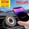 Suport de telefon pentru încărcător fără fir pentru mașină magnetică de 30W pentru iPhone 14 13 12 Pro Max Mini încărcătoare pen