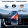 Suport de telefon pentru încărcător fără fir pentru mașină magnetică de 30W pentru iPhone 14 13 12 Pro Max Mini încărcătoare pen