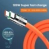 Cablu de încărcare rapid USB 6A 120W 3in1 2in1 pentru iPhone 14 Cablu de încărcare micro USB tip C cu 8 pini pentru cablu de sâr