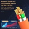 Cablu de încărcare rapid USB 6A 120W 3in1 2in1 pentru iPhone 14 Cablu de încărcare micro USB tip C cu 8 pini pentru cablu de sâr