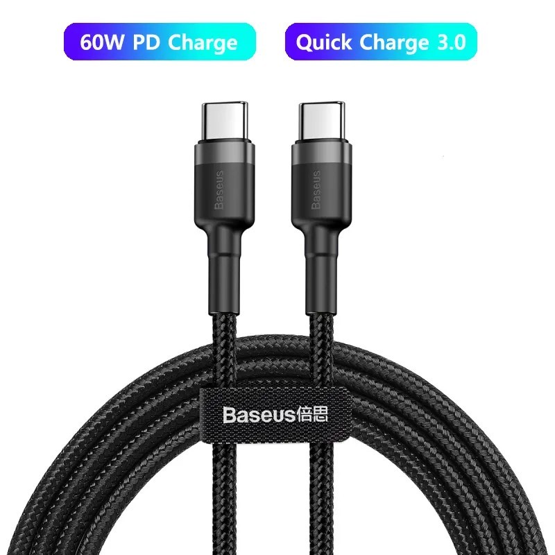 Cablu USB C la USB tip C Baseus 100W pentru iPhone 15 Plus Pro max USB C PD cablu de încărcare rapidă Cablu USB-C tip c pentru M