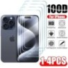 1-4 buc. Sticlă securizată pentru iPhone 11 12 13 14 15 Pro XR X XS Max Protector de ecran pentru iPhone 15 Pro Max Mini 7 8 Plu