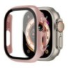 Husa pentru Apple Watch Ultra Carcasa 49mm Accesorii PC Bara de protectie rezistenta la socuri+Protector ecran din sticla securi