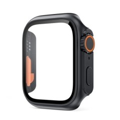 Sticlă+Husă pentru Apple Watch 44mm 45mm 41mm 40mm 42mm 38mm Protector ecran Schimbare Ultra Bumper iWatch Series 8 7 SE 6 5 3
