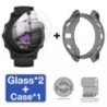 Husă de protecție 2 în 1 + Protector de ecran pentru Garmin Fenix 7 7S 7X 6 6S 6X Pro 5 5S Husă din silicon pentru ceas intelige