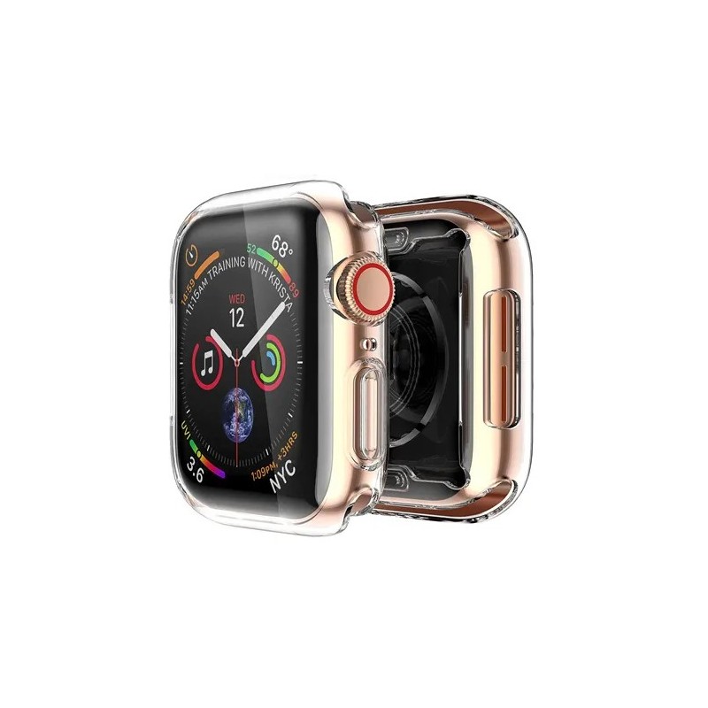 Husă TPU pentru banda Apple Watch seria 8 7 6 5 4 SE 44mm 40mm iwatch 3 38/42mm Accesorii husă protectoare ecran 41mm 45mm