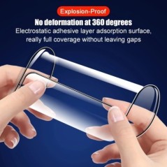 Protector ecran ceramic 3 buc. Film temperat pentru Samsung Galaxy S23 S22 S20 S21 Ultra Fe S10 Plus A54 A53 A52 A12 A21S A32 A3