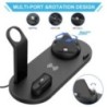 Suport suport pentru încărcător fără fir 7 în 1 30W pentru iPhone 14 13 12 Stație de andocare de încărcare rapidă Apple Watch pe