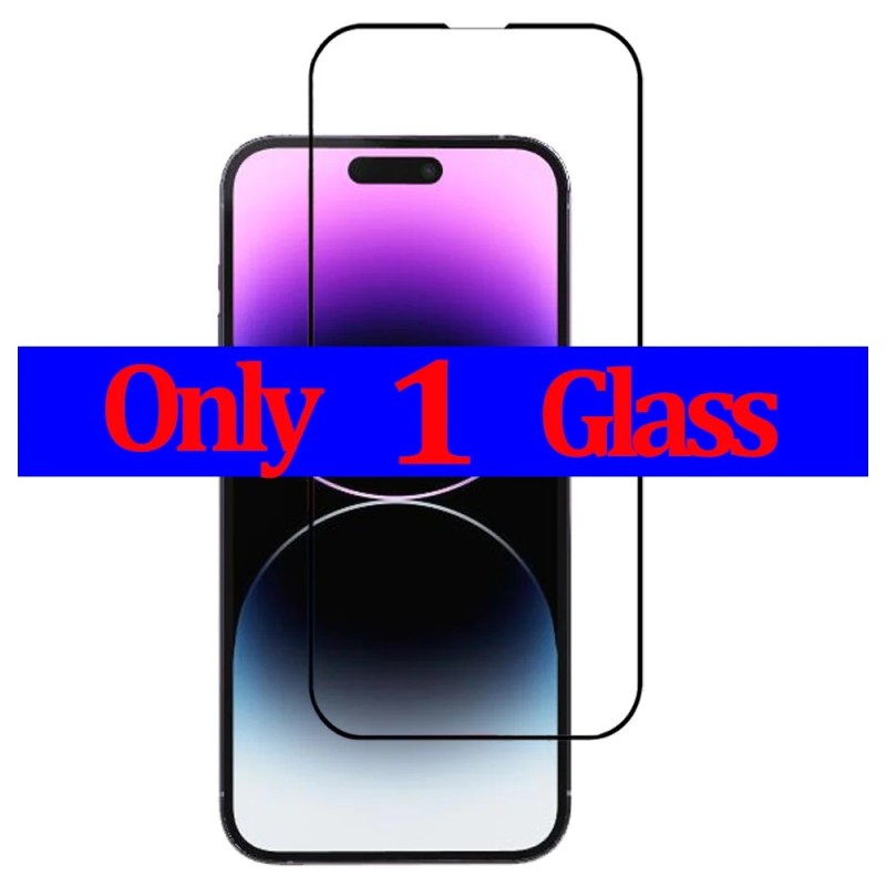 Pelicula, For IPhone 15 14 Pro Max iPhon 15 13 12 11 Pro Tempered Glass iPhone14 Promax Screen Protector iPhone13 Mini Cristal t