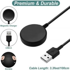 Încărcător magnetic pentru Samsung Galaxy Watch 5 Pro Încărcare rapidă Dock de încărcare USB pentru Samsung Watch 5 4 3 2 1 Încă