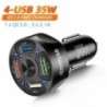 AIXXCO 3 porturi USB încărcător auto 12V încărcare rapidă 3.0 brichetă auto rapidă pentru Samsung Huawei Xiaomi încărcător iphon