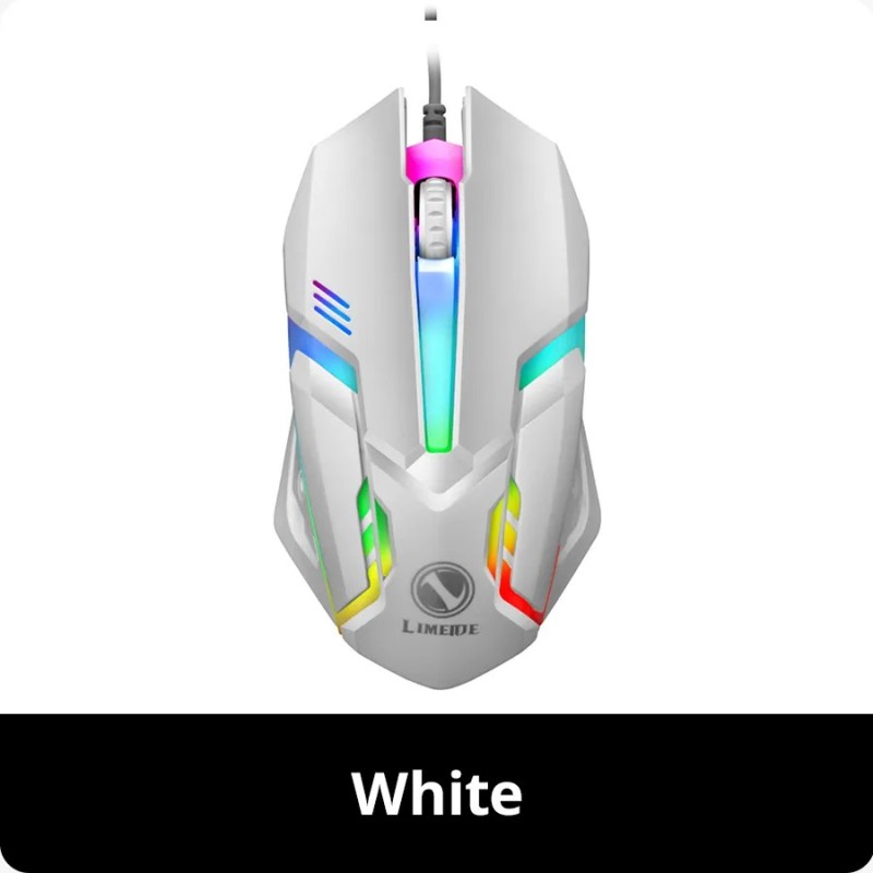 Limei S1 E Sports LED Mouse cu fir iluminat din spate luminos USB cu fir pentru laptop de birou Mute Mouse pentru jocuri pentru Limei S1 E Sports LED Mouse cu fir iluminat din spate luminos USB cu fir pentru laptop de birou Mute Mouse pentru jocuri pentru
