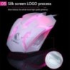 Limei S1 E Sports LED Mouse cu fir iluminat din spate luminos USB cu fir pentru laptop de birou Mute Mouse pentru jocuri pentru 