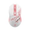 DAREU Mouse pentru jocuri cu moduri duale RGB 2.4G Mouse pentru jocuri cu fir fără fir Baterie de reîncărcare de 930 mAh încorpo
