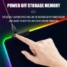 Mouse pad mare luminoasă, streamer RGB, covoraș de masă cu LED pentru jocuri internet cafe, tastatură de acasă