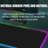 Mouse pad mare luminoasă, streamer RGB, covoraș de masă cu LED pentru jocuri internet cafe, tastatură de acasă
