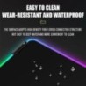 Mouse pad mare luminoasă, streamer RGB, covoraș de masă cu LED pentru jocuri internet cafe, tastatură de acasă