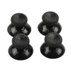 10 buc. Stick de degetul analog de schimb pentru controler xbox one, set de capace din silicon negru.