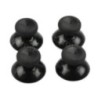 10 buc. Stick de degetul analog de schimb pentru controler xbox one, set de capace din silicon negru.