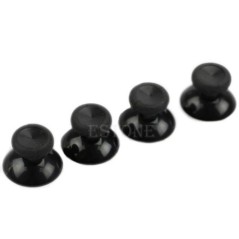 10 buc. Stick de degetul analog de schimb pentru controler xbox one, set de capace din silicon negru.