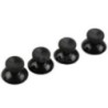 10 buc. Stick de degetul analog de schimb pentru controler xbox one, set de capace din silicon negru.