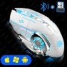 Mouse fără fir reîncărcabil pentru gaming Mouse Bluetooth silențios USB mecanic E-Sports Iluminare din spate PC Gamer Mouse pent