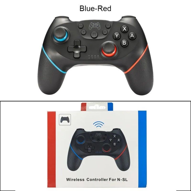 Controller Nintendo Switch compatibil BROODIO Gamepad-uri Bluetooth fără fir pentru Joystick-ul de control al consolei OLED Nint