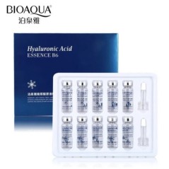 BIOAQUA 10 buc/lot Vitamine hidratante Ser cu acid hialuronic Îngrijirea pielii faciale Antirid Anti îmbătrânire Lichid de esenț