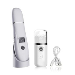 Peeling cu ultrasunete Eliminator de puncte negre Scrubber pentru pielea faciala Lopata faciala Curățare în profunzime Lifting f
