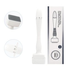 DRS140 Derma Roller Stamp, ac reglabil din oțel inoxidabil, anti-îmbătrânire facială, antirid, căderea părului, instrumente de î