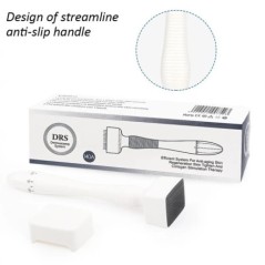 DRS140 Derma Roller Stamp, ac reglabil din oțel inoxidabil, anti-îmbătrânire facială, antirid, căderea părului, instrumente de î