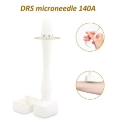 DRS140 Derma Roller Stamp, ac reglabil din oțel inoxidabil, anti-îmbătrânire facială, antirid, căderea părului, instrumente de î