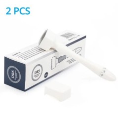 DRS140 Derma Roller Stamp, ac reglabil din oțel inoxidabil, anti-îmbătrânire facială, antirid, căderea părului, instrumente de î