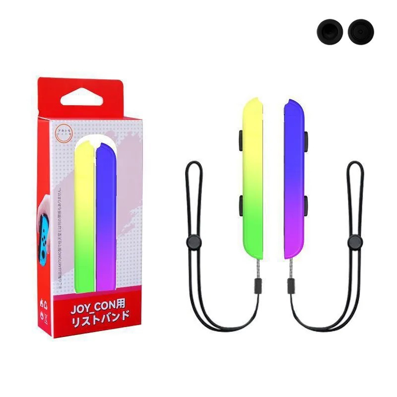1 pereche de accesorii de jocuri curea pentru încheietura mâinii frânghie de mână pentru Nintend Switch Joy-con Fitness joc de b