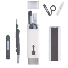 Kit perie pentru curățarea tastaturii computerului 7-în-1 Pix pentru curățarea căștilor pentru căști iPad Instrumente de curățar