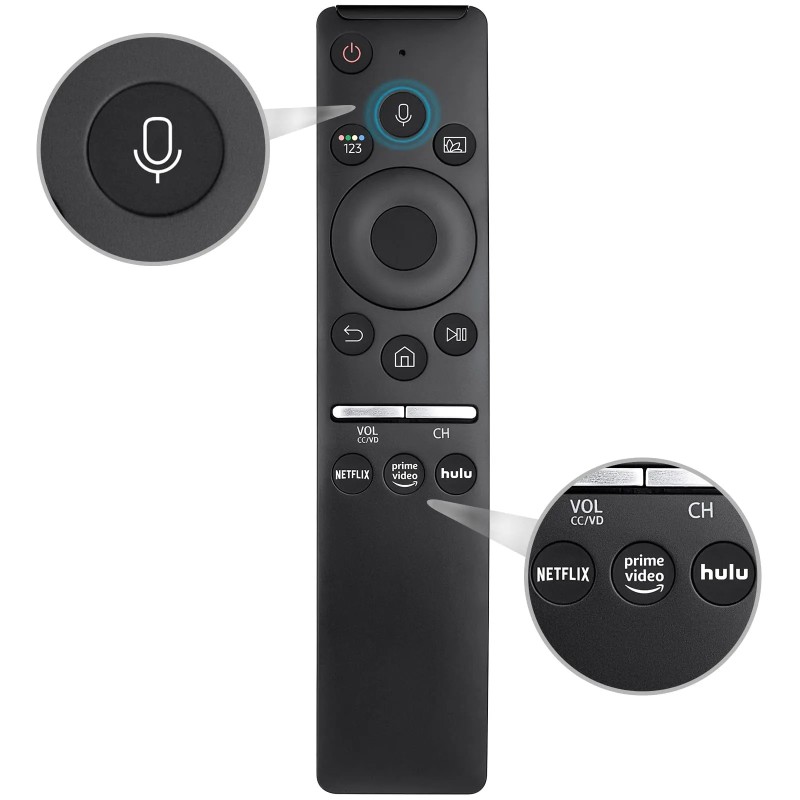 Telecomandă vocală de înlocuire pentru Samsung Smart TV Telecomandă universală BN59 pentru toate televizoarele Samsung cu funcți
