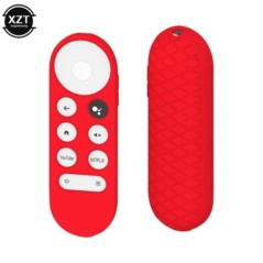 Cea mai NOUĂ husă din silicon moale anti-alunecare pentru telecomandă Chromecast Husă de protecție pentru telecomandă Google TV 
